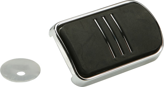 BRAKE PEDAL PAD CHROME FLT B35-0221 image 1