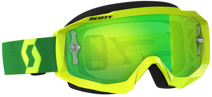 HUSTLE GOGGLE YELLOW/GREEN W/GREEN CHROME LENS 262592-2489279 image 1