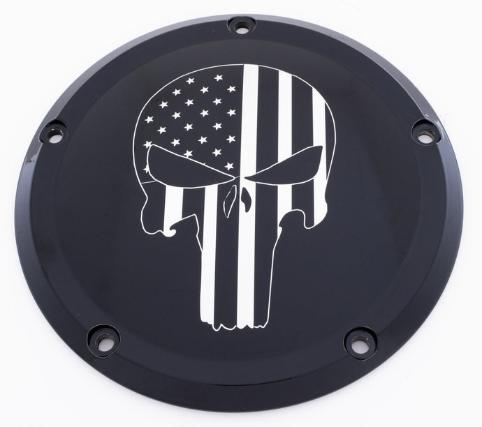 TC TIMER COVER MARINE EGA BLACK MAR08-04BG image 1