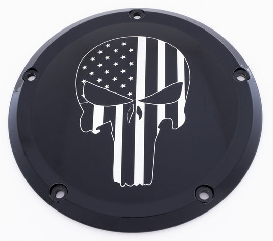 TC TIMER COVER MARINE EGA BLACK MAR08-04BG image 1