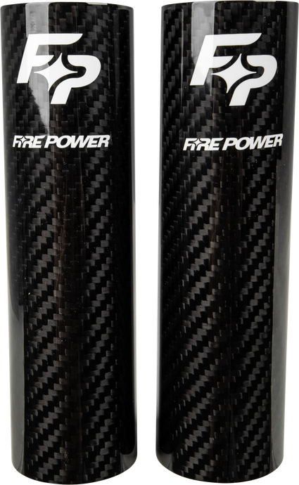 CARBON FIBER FORK SHIELD UPPER 52 X 160 MM 567-1920 image 1