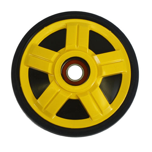 PPD IDLER WHEEL BOMBARDIER 180MM YELLOW