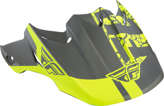 F2 FRACTURE VISOR GREY/HI-VS 73-46347 image 1