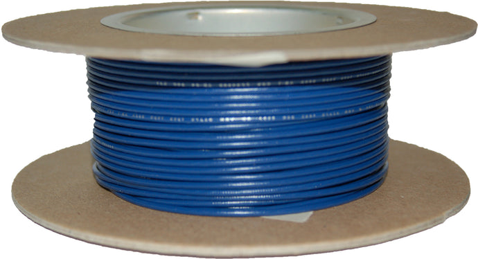 100' SPOOL 20-GAUGE WIRE (BLUE) NWR-6-100-20 image 1