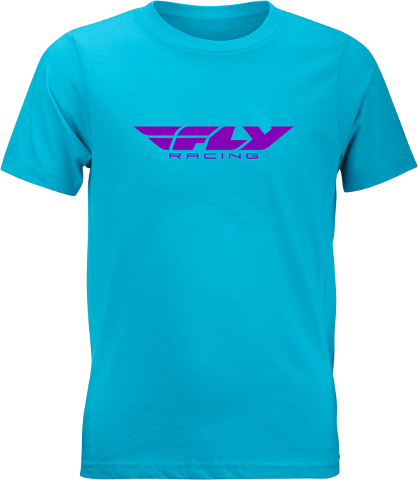 YOUTH FLY CORPORATE TEE BLUE/PURPLE YL 352-0675YL image 1