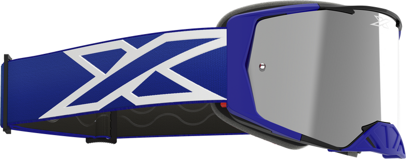 Load image into Gallery viewer, LUCID CALIBER GOGGLE ROYAL BLUE SILVER MIRROR LENS 067-12055 image 2
