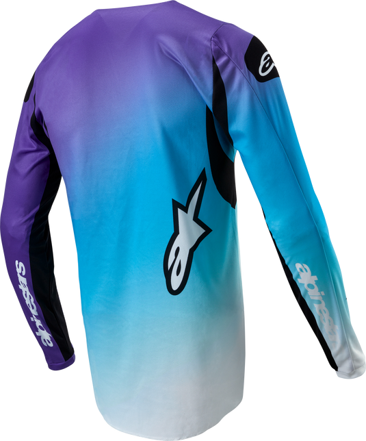 STELLA FLUID JERSEY WHITE/TURQUOISE XS 3782724-276-XS image 2