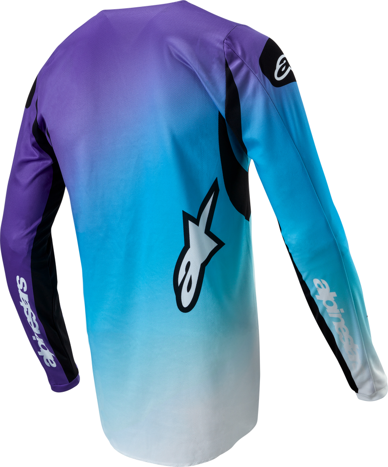 Load image into Gallery viewer, STELLA FLUID JERSEY WHITE/TURQUOISE MD 3782724-276-M image 2
