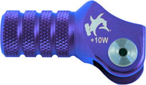 BILLET SHIFT LEVER OFFSET TIP BLUE +10MM 01-0000-06-20 image 1