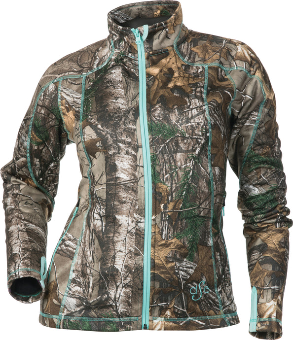 PERFORMANCE FLEECE JACKET REALTREE/AQUA 2X 21772 image 1