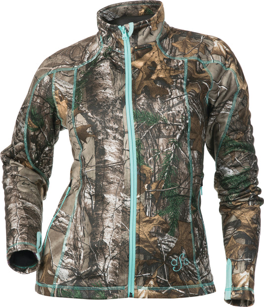 PERFORMANCE FLEECE JACKET REALTREE/AQUA XL 21771 image 1