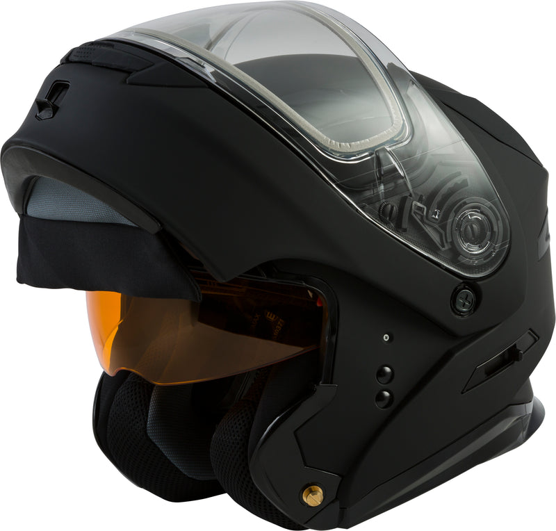 Load image into Gallery viewer, MD-01S MODULAR SNOW HELMET MATTE BLACK MD G2010075D-ECE image 2
