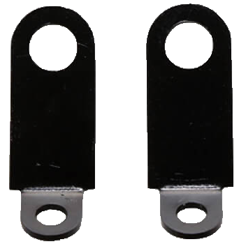MOUNT HOLDER FOR TURN SIGNALS BLACK 207-122 image 1
