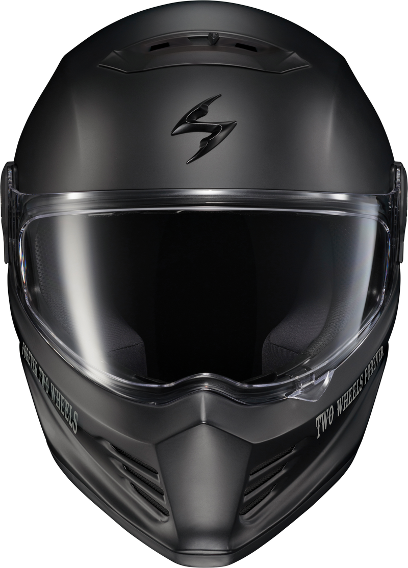 Load image into Gallery viewer, COVERT FX FULL FACE HELMET VTWIN VISIONARY MATTE BLACK LG CFX-1105 image 3
