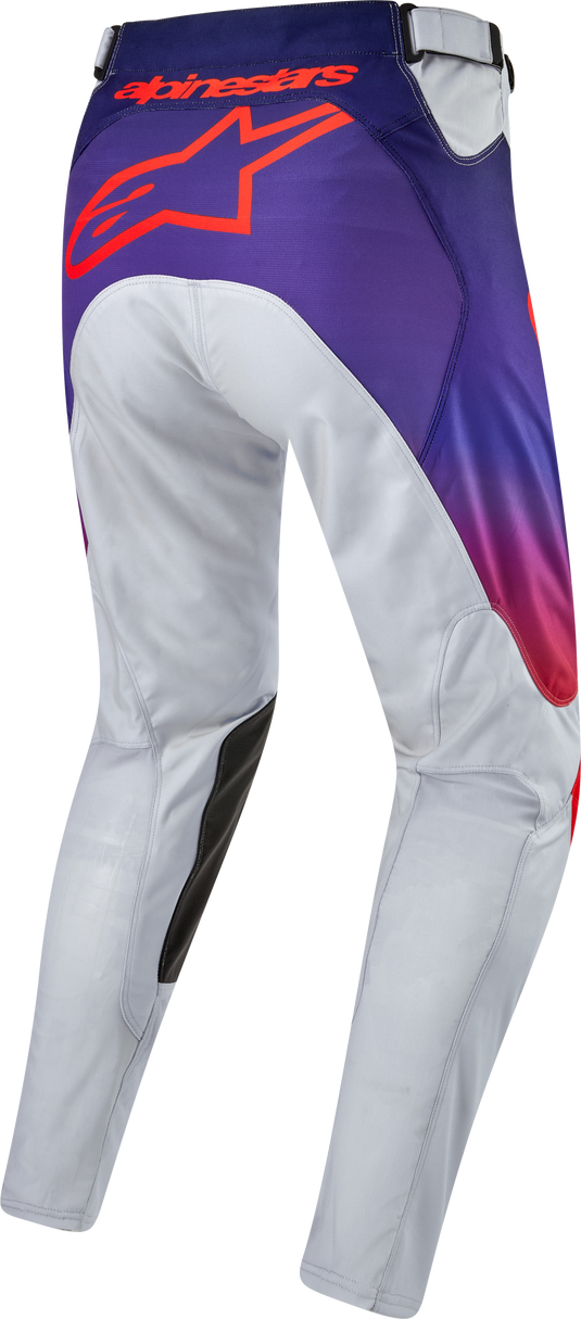 RACER HOEN PANTS LT GREY/HOT ORNG/BLK SZ 32 3721324-924-32 image 2