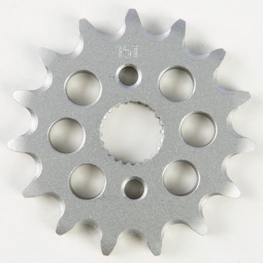 FRONT CS SPROCKET STEEL 15T-420 HON MX-54515-4 image 1