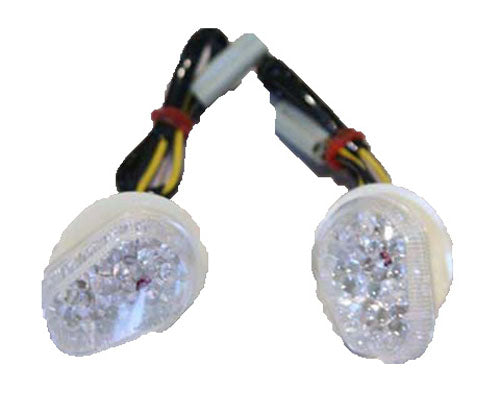 LED FAIRING MARKER LIGHTS FOR YAMAHA R1/R6 MODELS, CLEAR LENS
