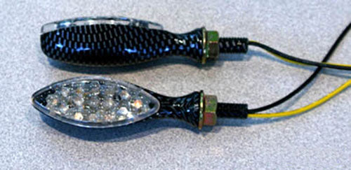LED ULTRA MINI-MARKER LIGHTS, OVAL, C.F. (15 LEDS)