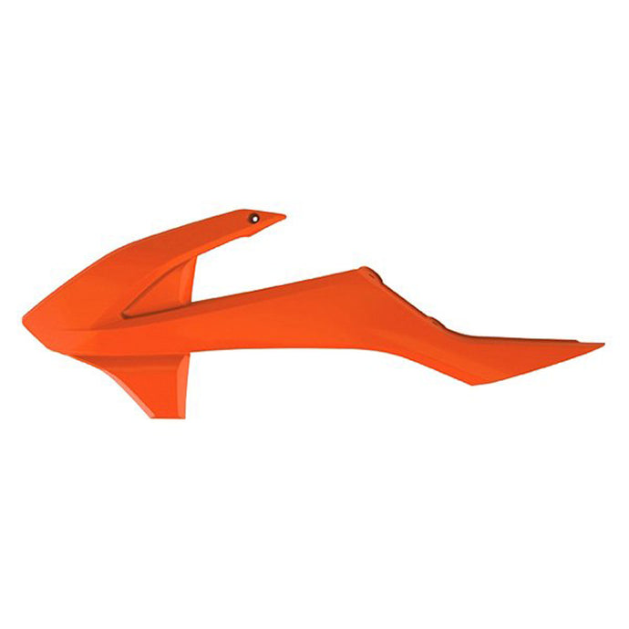 POLISPORT RADIATOR SCOOPS KTM ORANGE KTM16