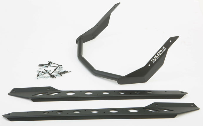REAR BUMPER FLAT BLACK S-D 154 EXPERT D-SDRB460-X-FBK image 1