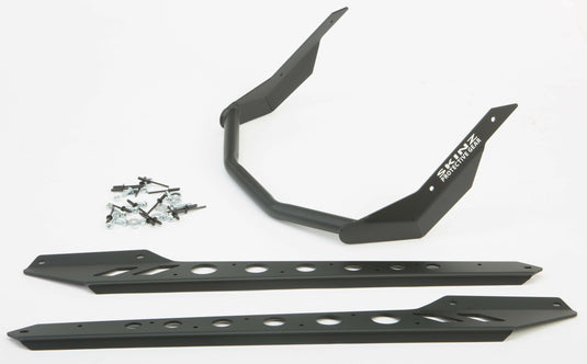 REAR BUMPER FLAT BLACK S-D 154 EXPERT D-SDRB460-X-FBK image 1