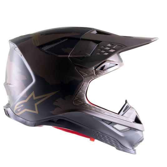 S-M10 LE SQUAD 23 HELMET DARK BROWN/KANGAROO GOLD SM 8302823-839-S image 5