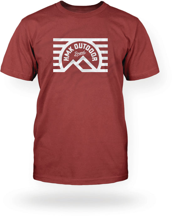 HMK TWIN PEAKS TEE RED L G HM2SSTTWIRL image 1