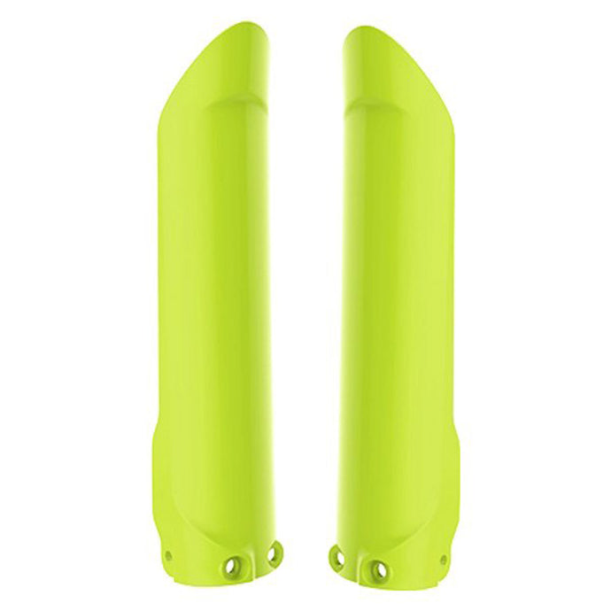 POLISPORT  FORK GUARDS HUSQVARNA, YELLOW FLO