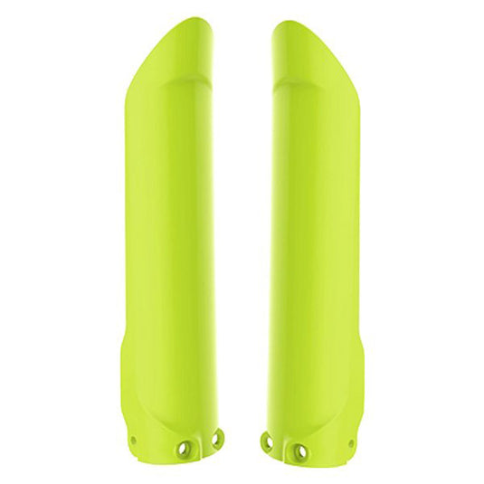 POLISPORT  FORK GUARDS HUSQVARNA, YELLOW FLO