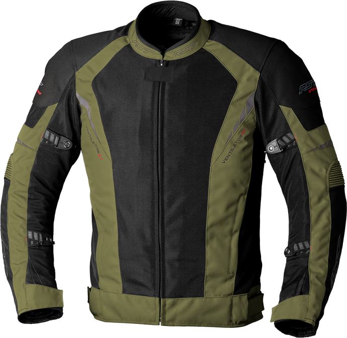 PRO SERIES VENTILATOR XT CE JACKET GREEN/BLACK TEXTILE MD 102982D.GRN-42 image 1
