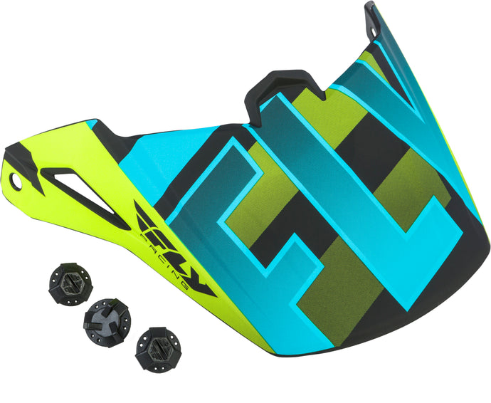 ELITE COLD WEATHER VISOR HI-VIS/BLACK 73-48266 image 1