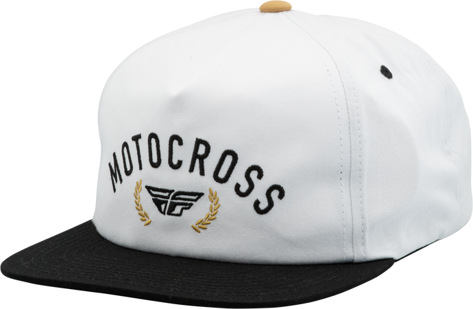 FLY CHAMPION HAT WHITE/BLACK 351-0016 image 1