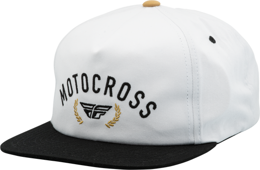 FLY CHAMPION HAT WHITE/BLACK 351-0016 image 1