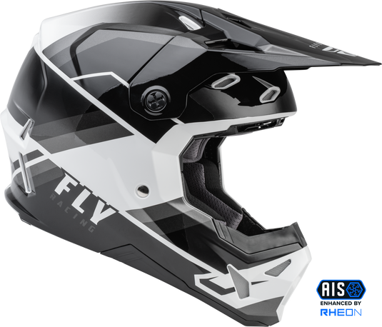 FORMULA CP RUSH HELMET GREY/BLACK/WHITE SM 73-0023S image 4
