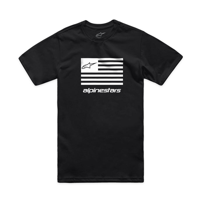 FLAG CSF TEE BLACK/WHITE MD 1214-73130-1020-M image 1