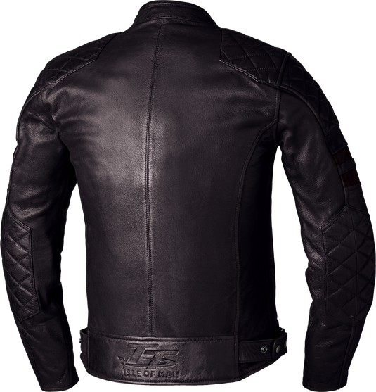 IOM TT HILLBERRY 2 CE JACKET BROWN LEATHER XL 103157BRN-46 image 2