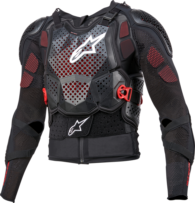 BIONIC TECH V3 PROTECTION JACKET BLK/WHT/RED XL 6506524-123-XL image 1