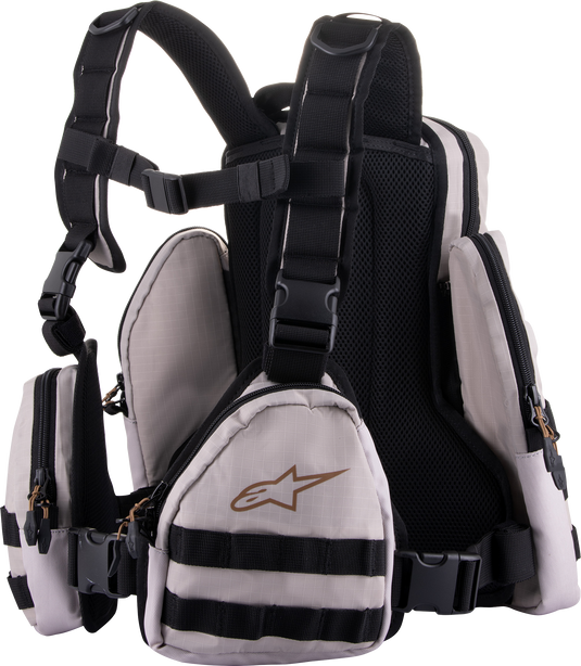 TECHDURA TACTICAL PACK WARM GREY/BLACK 6104524-9067-OS image 2