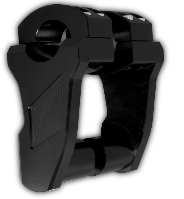 PIVOTING HANDLEBAR RISER BLACK 3