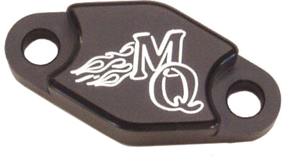 BRAKE BLOCK OFF PLATE (BLACK) PB-1BLK image 1