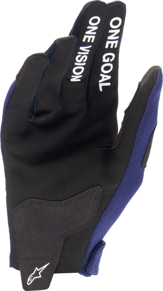 RADAR GLOVES NIGHT NAVY/WHITE MD 3561824-7120-M image 2