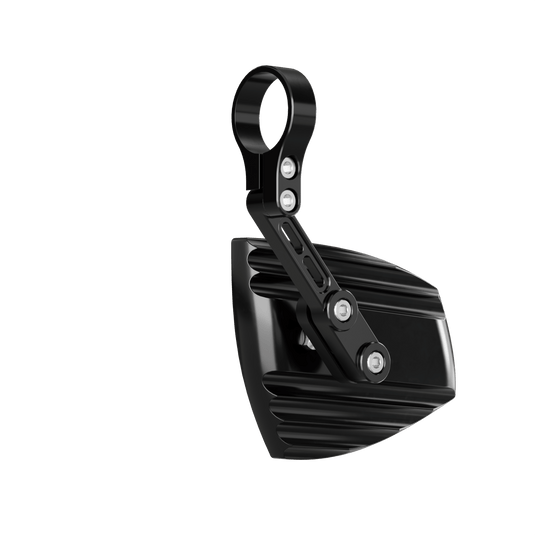 WAVE BAR END MIRROR PAIR BLACK 301-4920 image 3