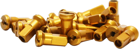 SPOKE NIPPLES GOLD 98-611G image 1