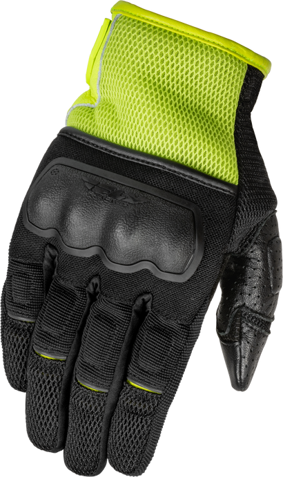 COOLPRO FORCE GLOVES BLACK/HI-VIS LG 476-4128L image 1