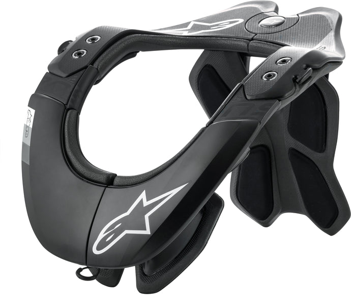 BNS TECH-2 NECK SUPPORT BLACK/COOL GREY XS-MD 6500019-105-XS/M image 1