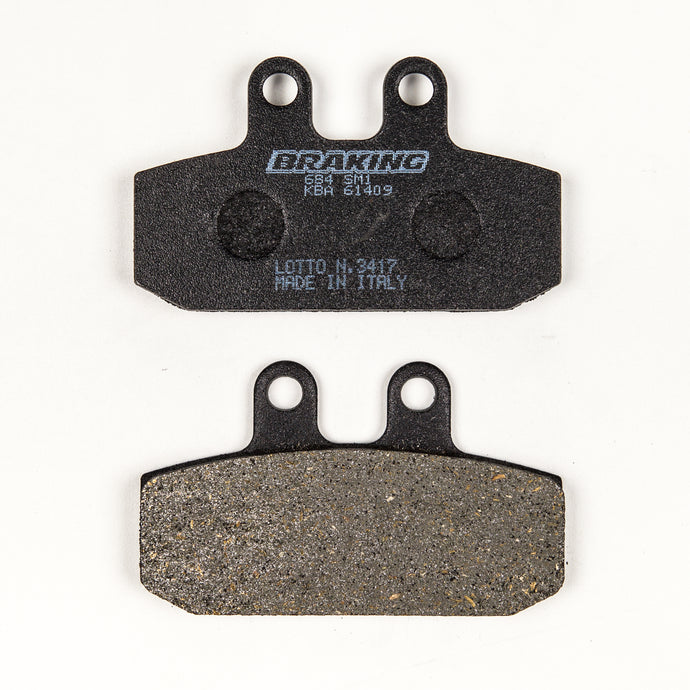 BRAKE PAD SET SEMI-METALLIC 684SM1 image 1