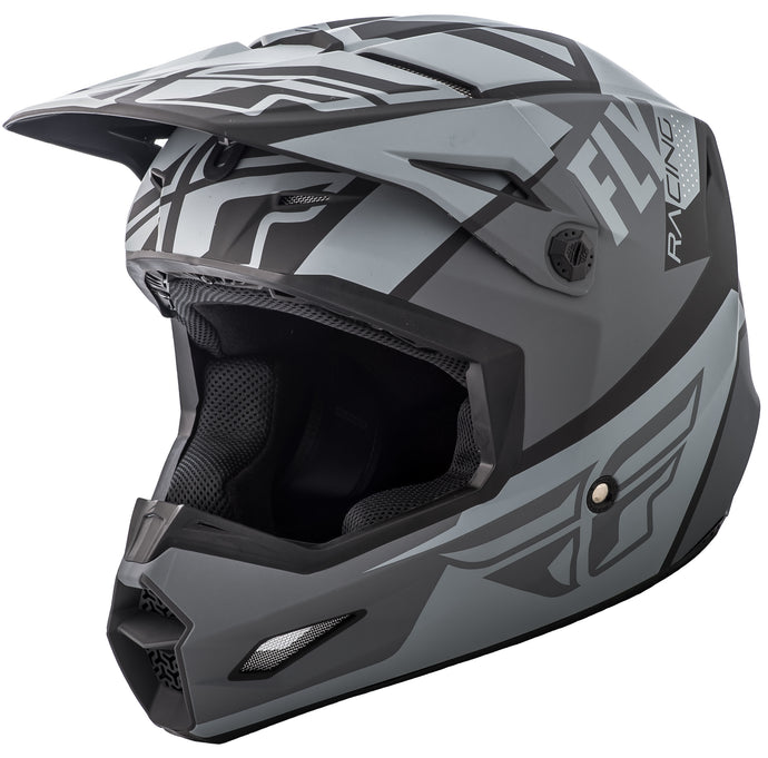 ELITE GUILD HELMET MATTE GREY/CHARCOAL/BLACK YS 73-8600-1-YS image 1