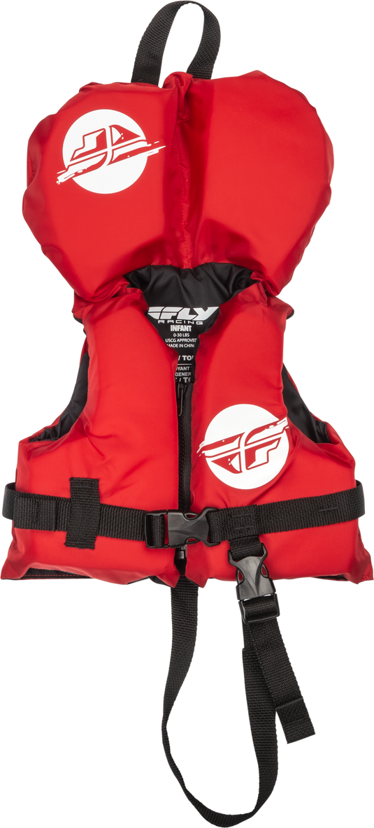 INFANT FLOTATION VEST RED/WHITE 221-30310 image 1
