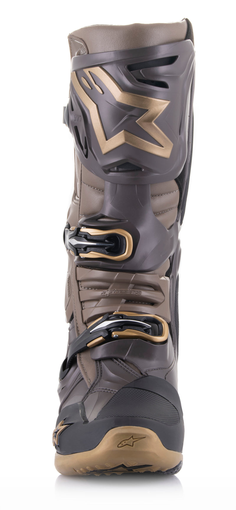 Load image into Gallery viewer, TECH 10 LE SQUAD 23 BOOTS DARK BROWN/KANGAROO GOLD 12 2010020-839-12 image 4
