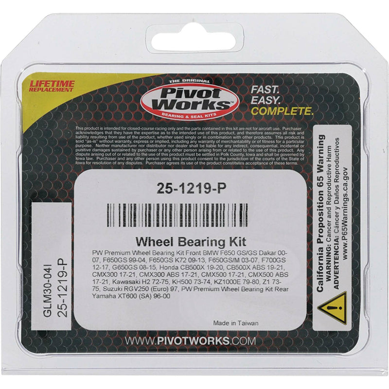 Load image into Gallery viewer, WHEEL BEARING KIT PREMIUM 25-1219-P image 4
